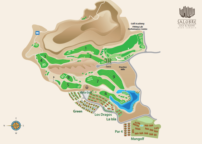 Salobre New Course Map